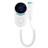 Fetal doppler WF100pocketwith heart rate monitorcolor