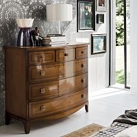 Traditional chest of drawers STELLAlacquered woodsolid woodnot specified