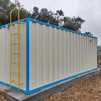 Biological sewage treatment plant compact