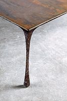 Art Nouveau style nesting tables BASILICAcoppertriangularhome