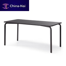 Contemporary dining table TYPYpainted metalMDFbeech