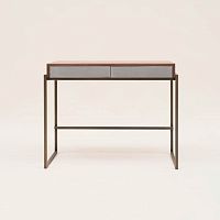 Industrial style desk MILA T73Bsolid woodmetal
