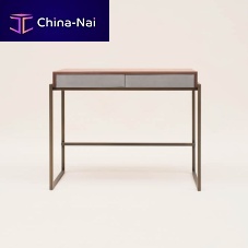 Industrial style desk MILA T73Bsolid woodmetal