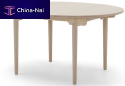 Contemporary table CH337woodenovalby Hans J. Wegner
