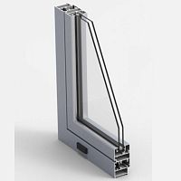 Aluminum profile V 8000groovedwindow