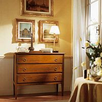 Traditional chest of drawers 115wooden3-drawer