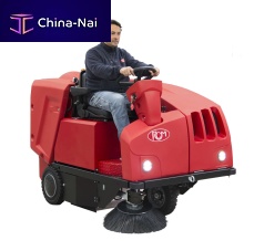 Ride-on sweeper Mille Plusdieselgasolinebattery-powered
