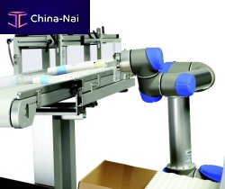 Tube feeder COBOT TZCgripperroboticfor packaging lines