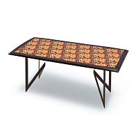 Modern table PEDIoakteakwalnut