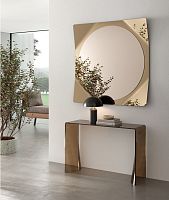 Contemporary sideboard table LYNXglassglass baserectangular