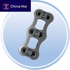 Cervical compression plate 3Alockingmetallic