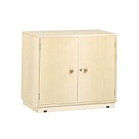 High sideboard CLOSEDcontemporarywoodensolid wood