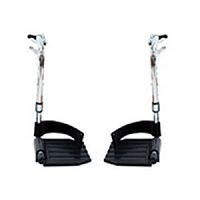 Wheelchair footrest