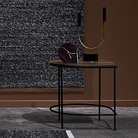 Contemporary coffee table STILLAmarbleoakwalnut