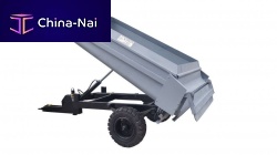 Tandem trailer KBTRtowedfor industrial materials