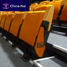 Contemporary auditorium seating Flexfabricbeechpainted metal