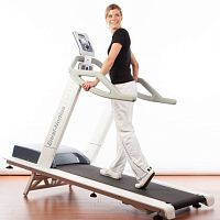 Treadmill ergometer with handrails EN-Motionwith inclineadult