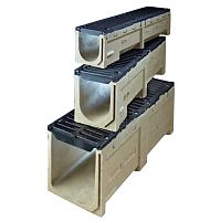 Cast iron drainage channel Spolymer concrete
