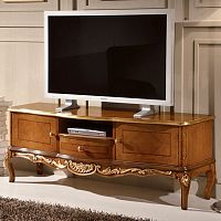 Classic TV cabinet ART. 1211 lacquered wood