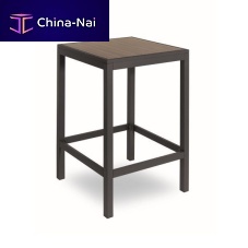 Contemporary high bar table OsloHPLaluminum basesquare
