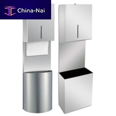 Free-standing toilet paper dispenser P000000094stainless steelcommercial