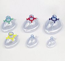 PVC anesthesia mask B301100latex-freedisposablehigh-concentration