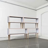 Modular shelf traditionalwooden