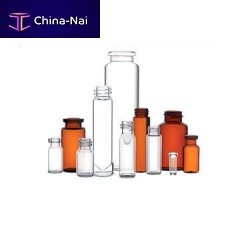 Medication vial glassround-bottomscrew neck