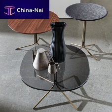 Contemporary side table GENIUSoakwalnutwenge