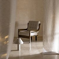 Plain sheer curtain fabric REI canvaspolyestertransparent