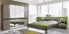 Contemporary wardrobe ANCONAoaksliding doorwith swing doors
