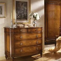 Traditional chest of drawers 7633cherrywood5-drawer