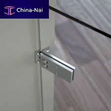 Glass door hinge Bilobina Centralefor shower doorstainless steelwith self-closing system