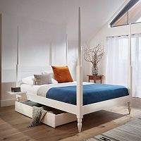 Canopy bed MOROCCAN FOUR POSTERdoublesingletraditional