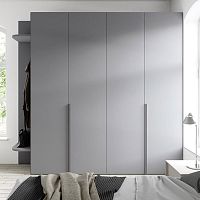 Corner wardrobe modularcontemporarylacquered wood