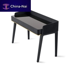 Contemporary secretary desk SOHOashbrassglass