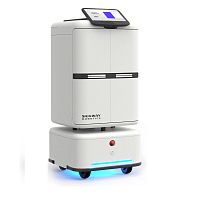 Food delivery robot S2indoorfor pedestrian areaon wheels
