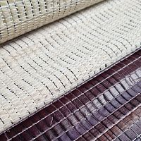 Solar protection fabric EVASION 3 for roller blindsstripedgeometric pattern