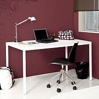 Free-standing desk SLIMcontemporarylacquered woodstraight