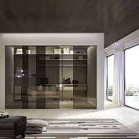 Corner walk-in wardrobe WALK-IN WARDROBE - VESTA LINEmodularcontemporarywooden