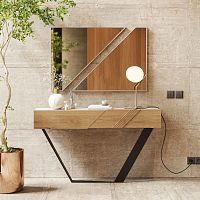 Contemporary sideboard table Enzooakoak baserectangular