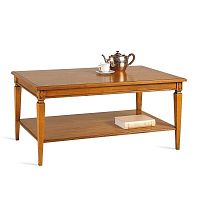 Directoire style coffee table 3372 Villa Borghesewood veneerlindenbeech base