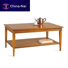 Directoire style coffee table 3372 Villa Borghesewood veneerlindenbeech base