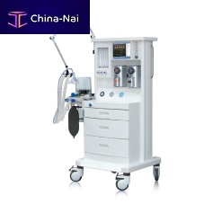 Trolley-mounted anesthesia workstation SK-EH206with respiratory monitoringwith ventilator