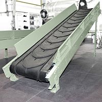 Belt conveyor with adjustable slopetransportwide