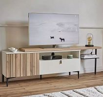 Contemporary TV cabinet TOPAZEwith drawerswith storagewith shelves