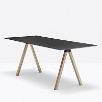 Free-standing desk arki-desk arkw7contemporarylaminatestraight