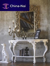 Classic sideboard table ART. 2081woodenwooden basehalf moon