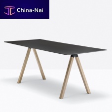 Free-standing desk arki-desk arkw7contemporarylaminatestraight