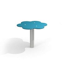 Play table with daisy-shaped top 12359 outdoorcontemporaryhome